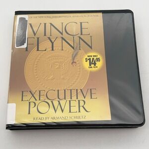 Vince Flynn Executive Power Audiobook 5 CD Set Read by Armand Schultz Mitch Rapp